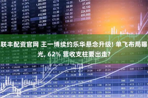 联丰配资官网 王一博续约乐华悬念升级! 单飞布局曝光, 62% 营收支柱要出走?